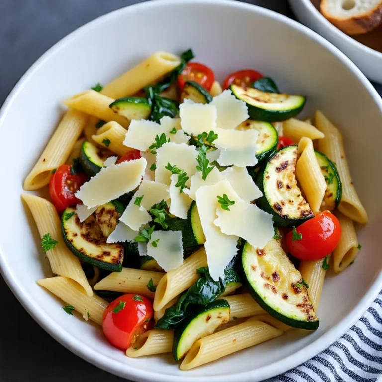 Zucchini Garden Pasta
