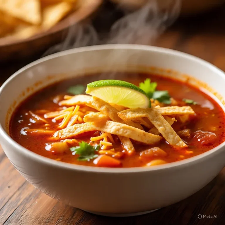 Fire Roasted Tortilla Soup